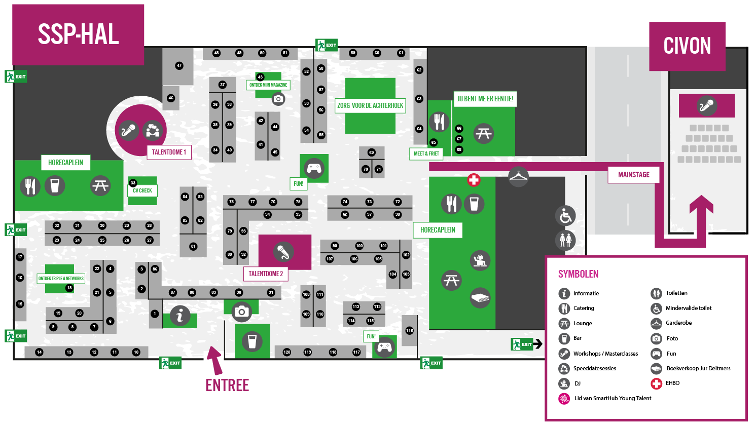 Plattegrond De Talententuin Achterhoek